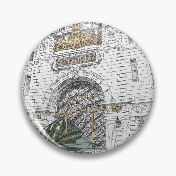 Item preview, Antwerp Central Station designed and sold by AardvarkAnarchy.
