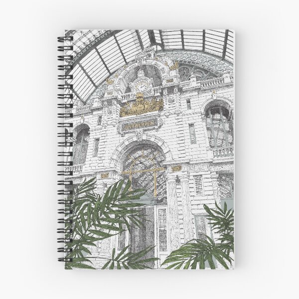 Item preview, Antwerp Central Station designed and sold by AardvarkAnarchy.