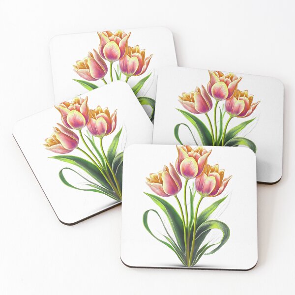 Item preview, Minimalist Tulips designed and sold by Blue Horse Photo Magic.