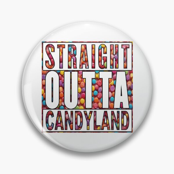 Item preview, Straight Outta Candyland;  designed and sold by StickerApe.