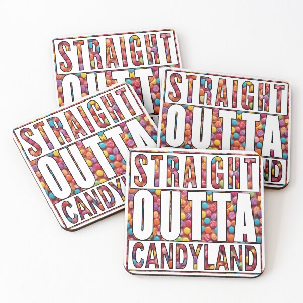 Item preview, Straight Outta Candyland;  designed and sold by StickerApe.
