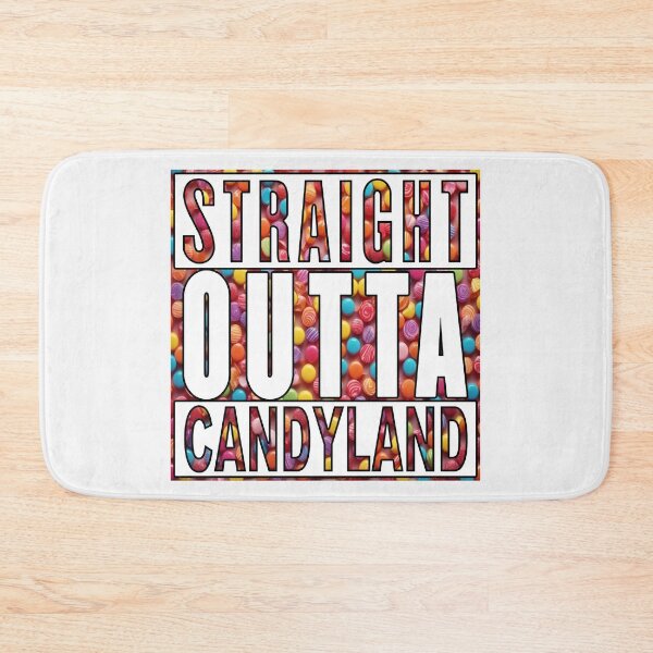 Item preview, Straight Outta Candyland;  designed and sold by StickerApe.