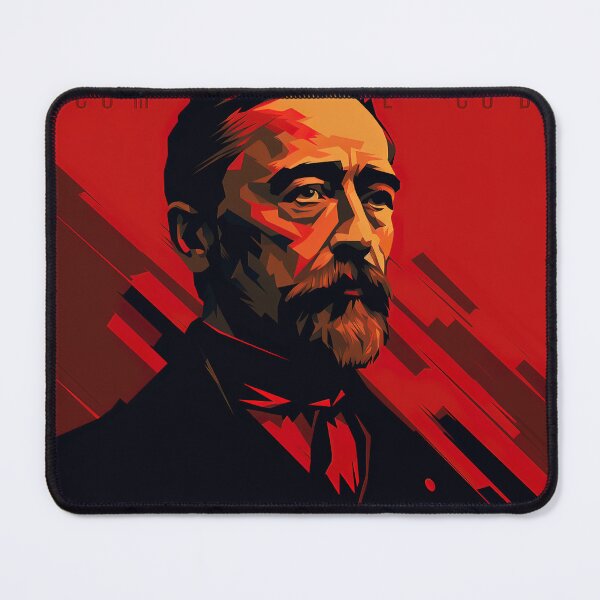 Item preview, Joseph Conrad | Red minimalism designed and sold by ComicsFactory.