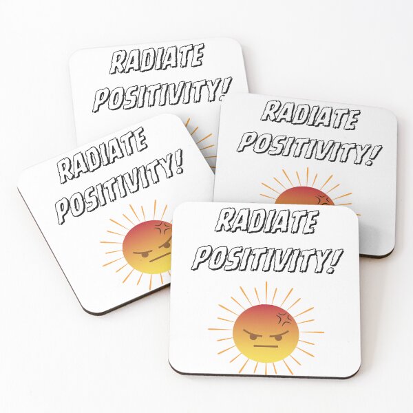 Item preview, Radiate positivity! designed and sold by Pictures-Words.