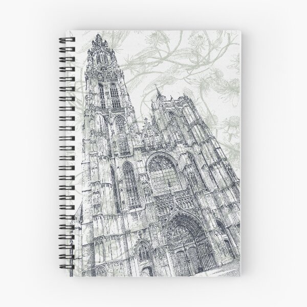 Item preview, Antwerp Cathedral designed and sold by AardvarkAnarchy.