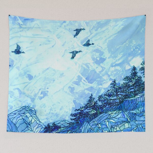 Item preview, looking forward, in blue designed and sold by Gerardo Segismundo.