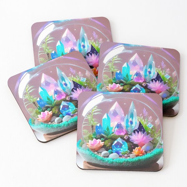Item preview, Crystal Kingdom: The Terrarium Wonderland designed and sold by GrizzlyCollective.