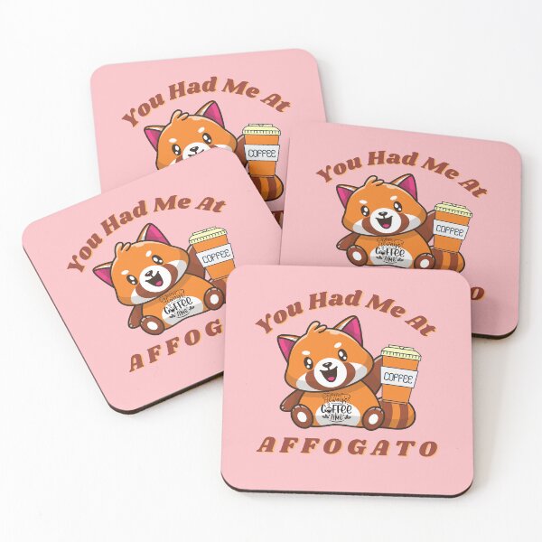 Item preview, Affogato coffee funny kawaii panda . designed and sold by MCanderart.