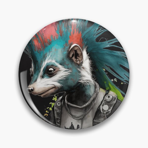 Item preview, Punk skunk designed and sold by Vilemo.
