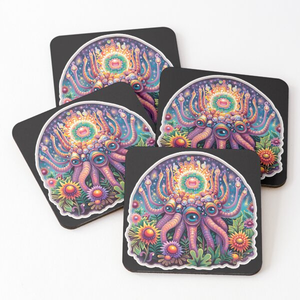 Item preview, Alien Cosmos: Ethereal Encounter designed and sold by AI-Only Creations.