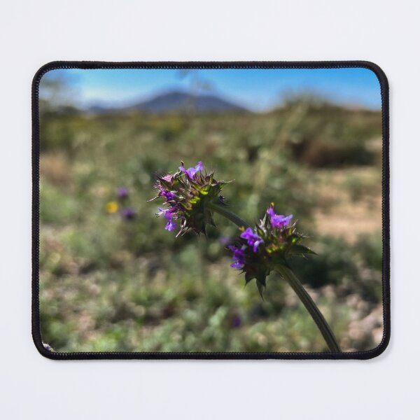 Item preview, Purple Desert Chia Wild Flower Landscape designed and sold by MonsoonPhoto.