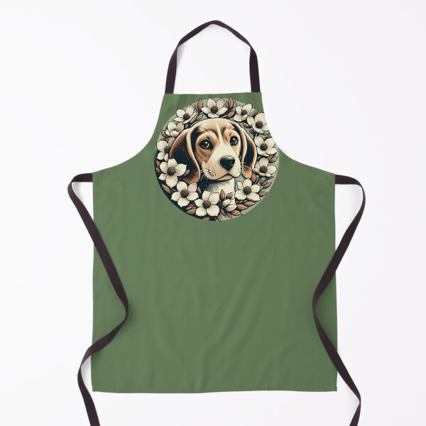 Item preview, Beagle and Dogwood Tree designed and sold by FrictionMaxxing.