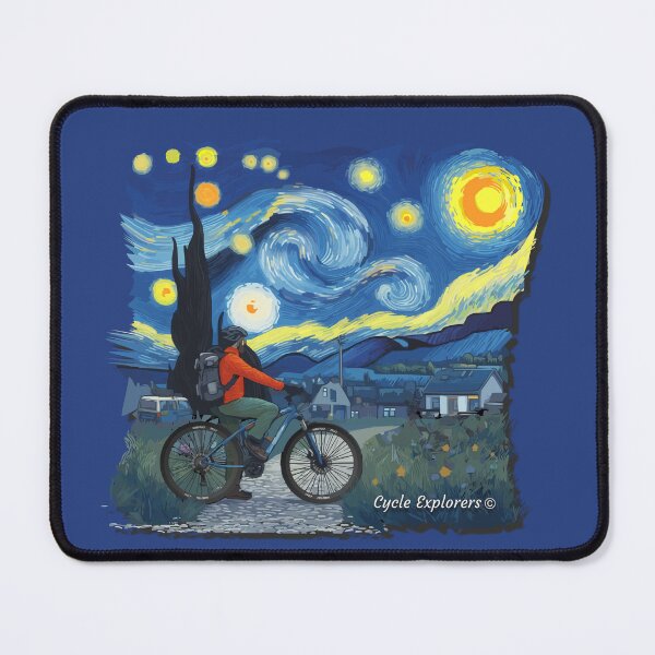 Item preview, Starry Night Ride designed and sold by cycleexplorers.