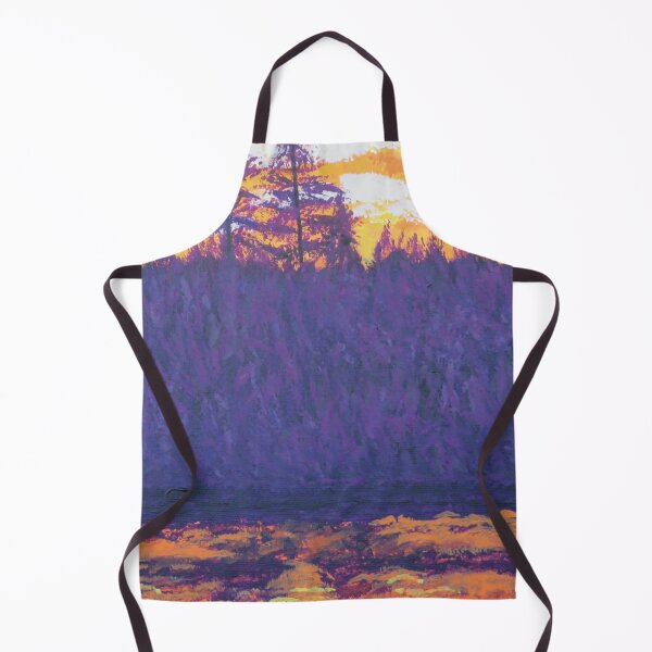 Item preview, Dreamy Sunset with Silhouette Trees designed and sold by ElaineFogelArt.