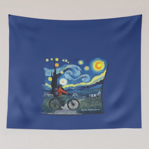 Item preview, Starry Night Ride designed and sold by cycleexplorers.