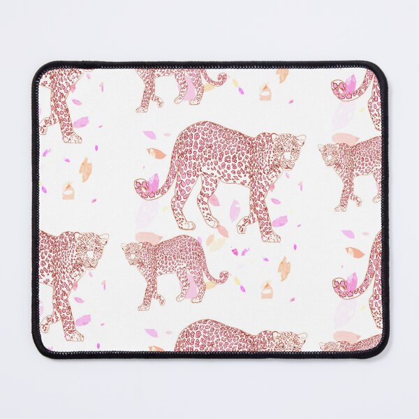 Artikelvorschau, Safari-Chic, zierliches Preppy-Muster mit Geparden und Leoparden. entworfen und verkauft von Meteryards.