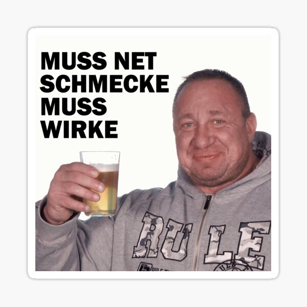 Item preview, "Muss nicht schmecken muss wirken" Marcus Rühl designed and sold by tridux.