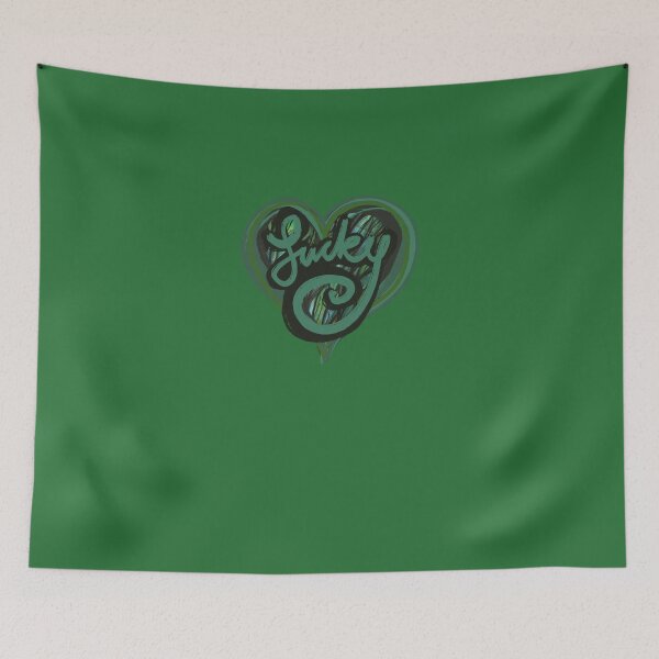 Item preview, Lucky Green heart designed and sold by FrictionMaxxing.