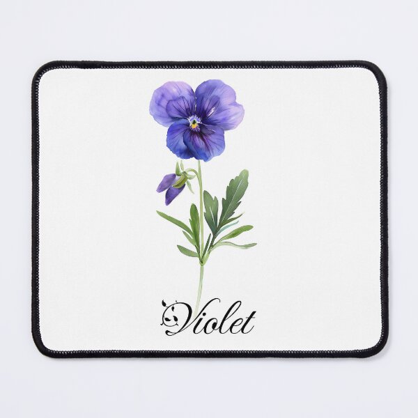 Item preview, Birthday Violet Flower designed and sold by ArtbyAiGallery.