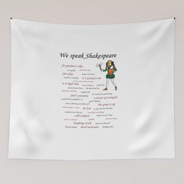 Item preview, We speak Shakespeare designed and sold by dizzycatbiz.
