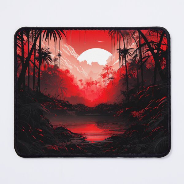 Item preview, Jungle | Red minimalism designed and sold by ComicsFactory.
