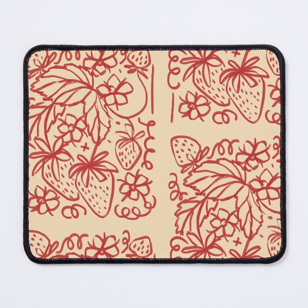 Item preview, Strawberry Field - Line Art Illustration designed and sold by Pilar Bidó.