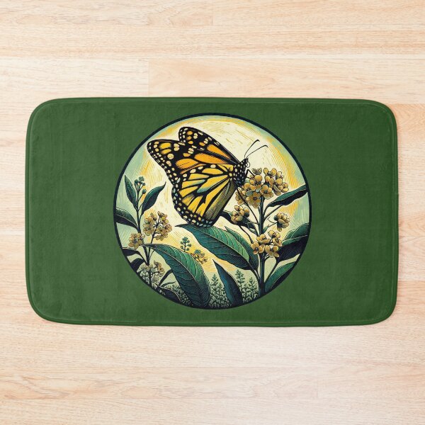 Item preview, Monarch Butterfly and Milkweed designed and sold by FrictionMaxxing.