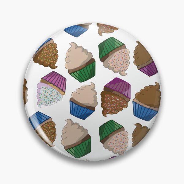 Item preview, Cupcake Pattern designed and sold by TerzichCreative.