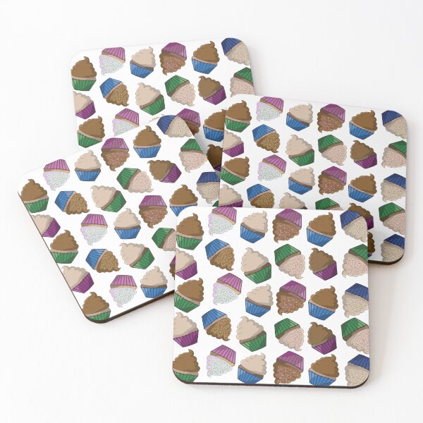 Item preview, Cupcake Pattern designed and sold by TerzichCreative.