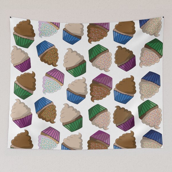 Item preview, Cupcake Pattern designed and sold by TerzichCreative.