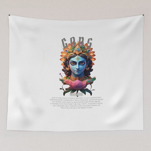 Item preview, Hindu God Krishna designed and sold by PatronesKawai.