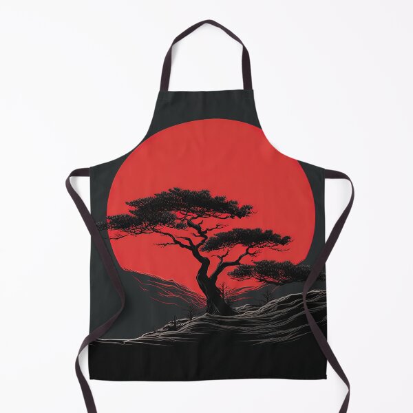 Item preview, Juniper tree | Red minimalism designed and sold by ComicsFactory.