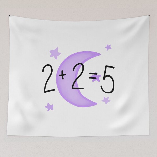 Item preview, 2 + 2 = 5  night sky designed and sold by DjBubbleDesigns.