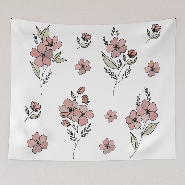 Item preview, Little Flowers Stickers designed and sold by revsdesign.