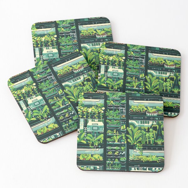 Item preview, Futuristic Herbal Garden designed and sold by PenguinPalace.