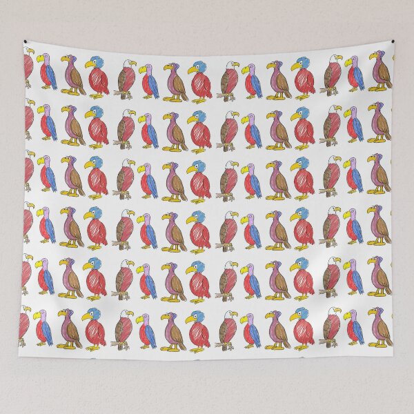 Item preview, crayon eagle animals designed and sold by FORPOTATOPARTY.