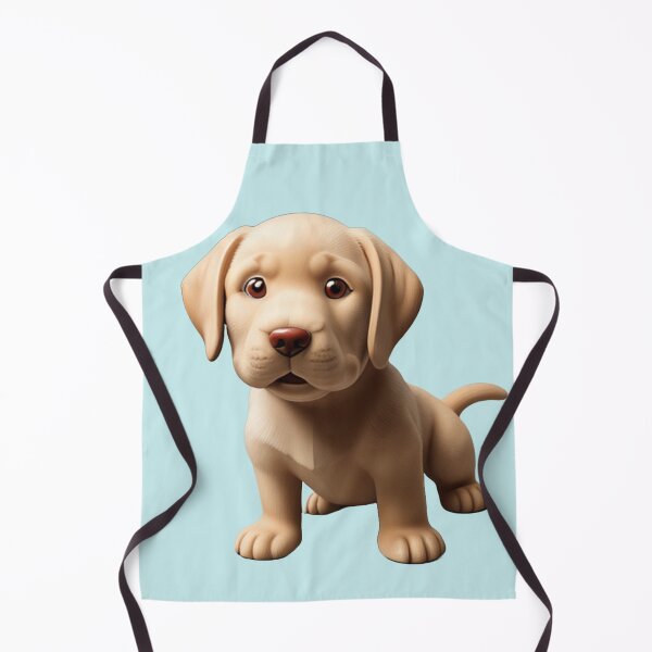 Item preview, 3D Blond Labrador Mix Puppy designed and sold by MartineP77.