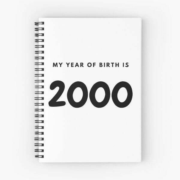Item preview, My Year of Birth is 2000 designed and sold by LittleWorldShop.