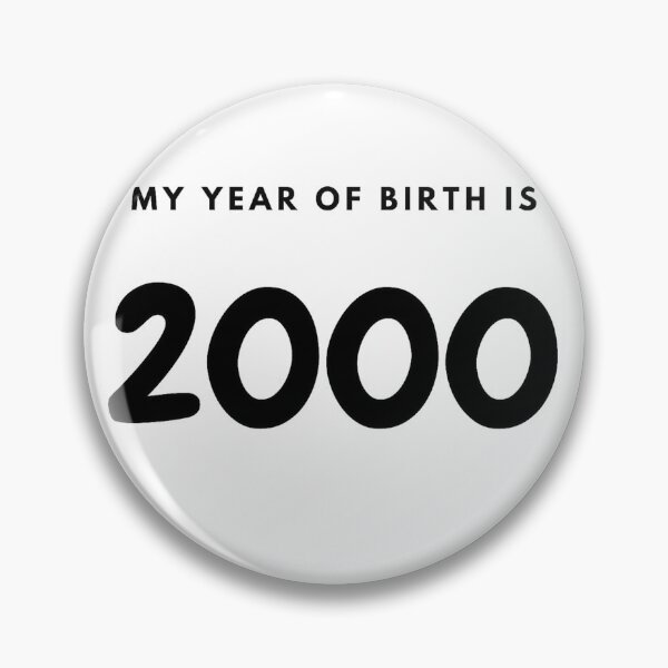 Item preview, My Year of Birth is 2000 designed and sold by LittleWorldShop.