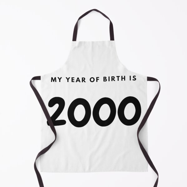 Item preview, My Year of Birth is 2000 designed and sold by LittleWorldShop.