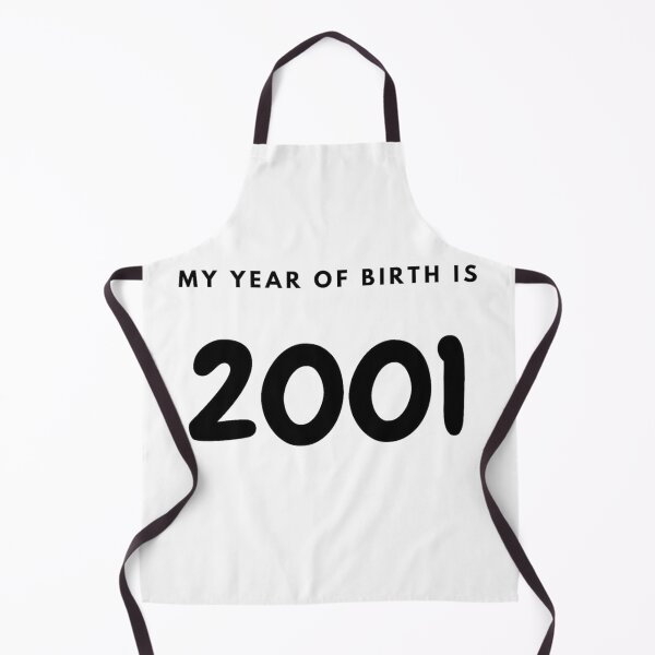 Item preview, My Year of Birth is 2001 designed and sold by LittleWorldShop.