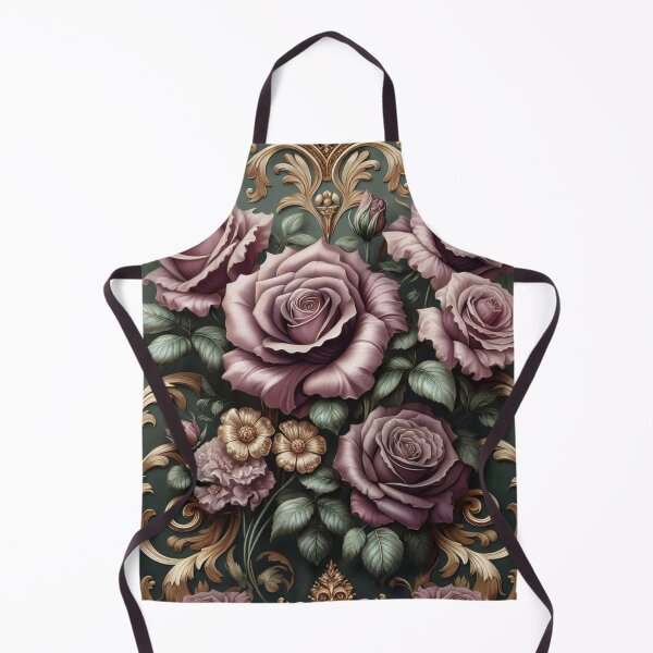Item preview, Dusty Mauve Roses & Baroque designed and sold by DesignsByPrnces.