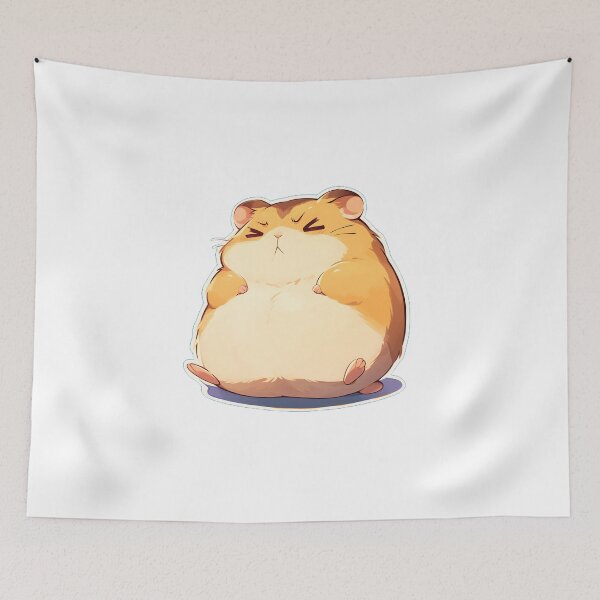 Item preview, Cute Sad Hamster designed and sold by CoolMantras.