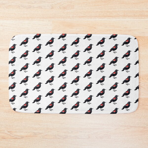 Item preview, Red-winged Blackbird cartoon designed and sold by Roberto Almeida.