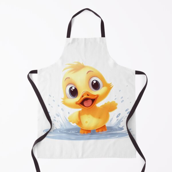 Item preview, Happy smiling duckling in the water designed and sold by GoodThings66.