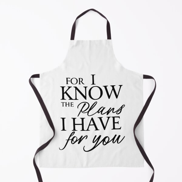 Item preview, For I Know The Plans I Have For You! Black Christian designed and sold by PMCreative.