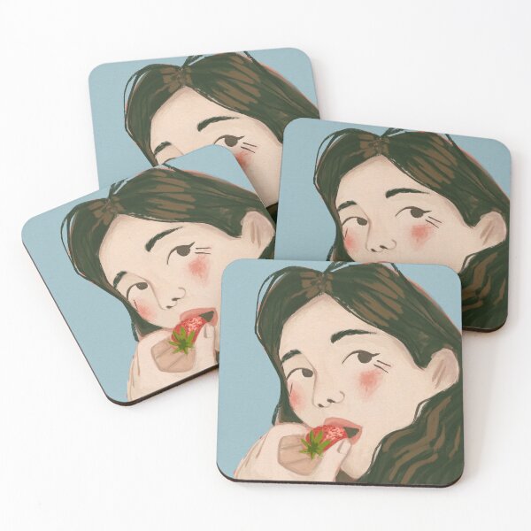 Item preview, Berry Girl - Illustration designed and sold by Pilar Bidó.
