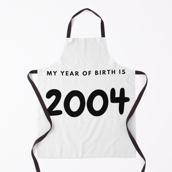 Item preview, My Year of Birth is 2004 designed and sold by LittleWorldShop.