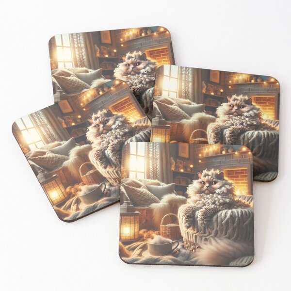 Item preview, Curls of Comfort: The Homey Charm of the Selkirk Rex designed and sold by ArtemioVisions.