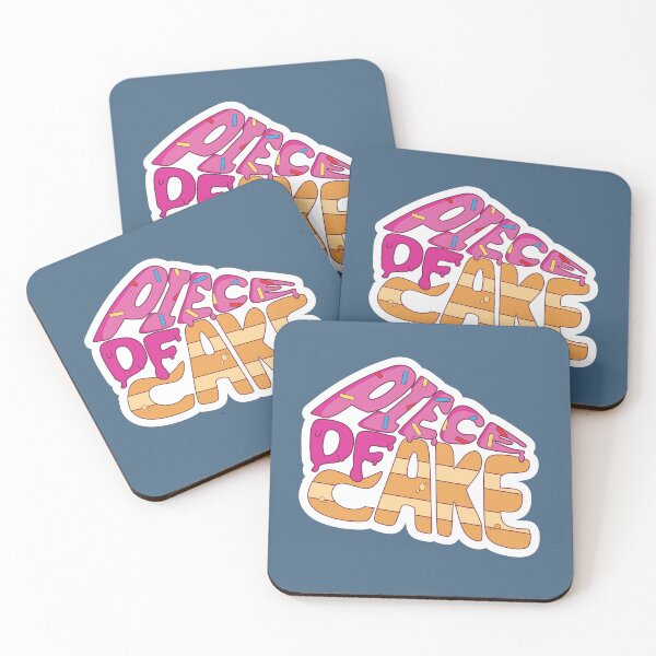 Item preview, Food idiom: Piece of Cake designed and sold by FinleyFound.